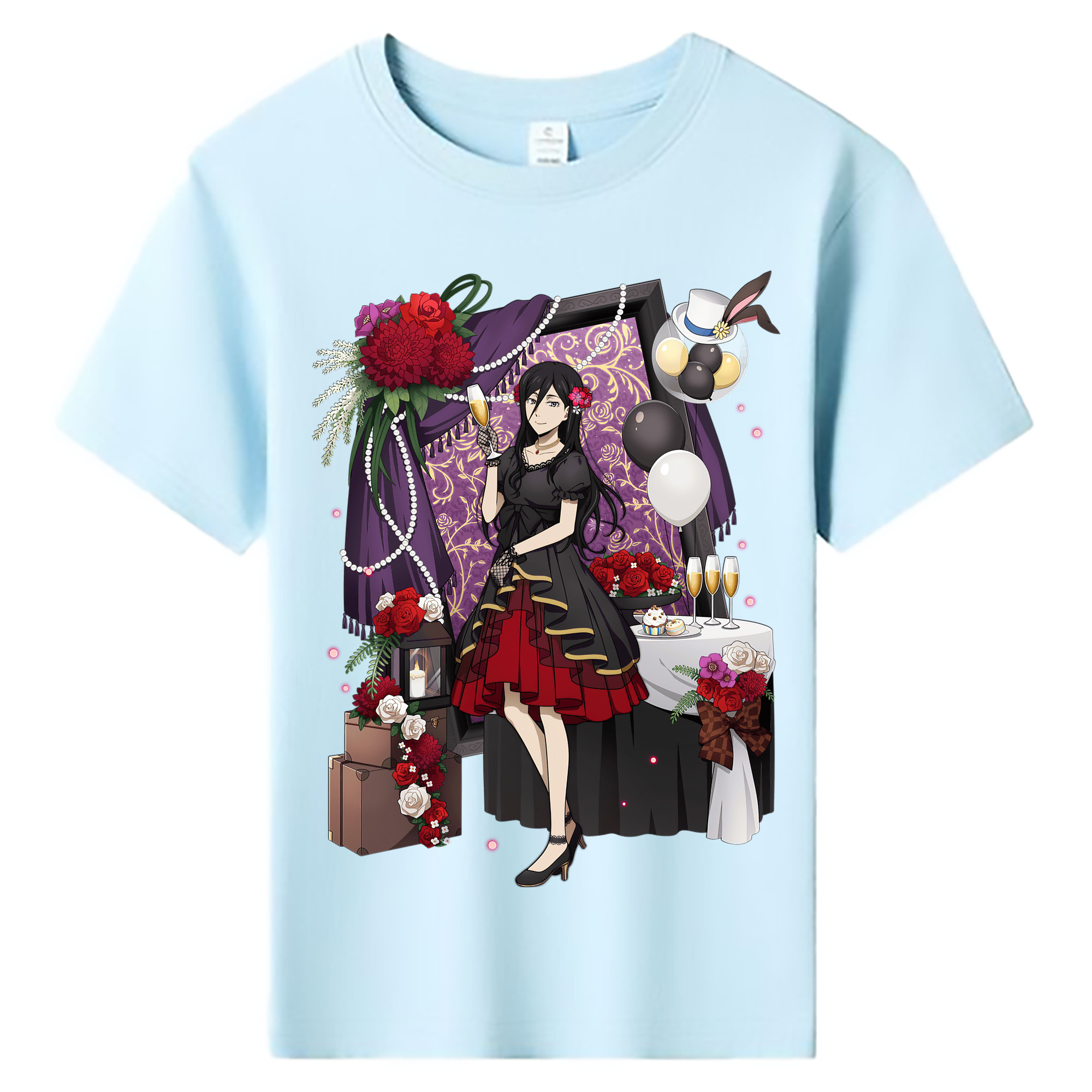 （画像用） 文豪ストレイドッグス Bungo Stray Dogs 綿100％キッズTシャツ（フロントプリント）